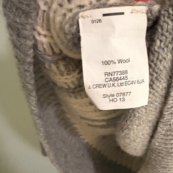 J. Crew Beaded Llama Wool Sweater - Picture 5 of 5